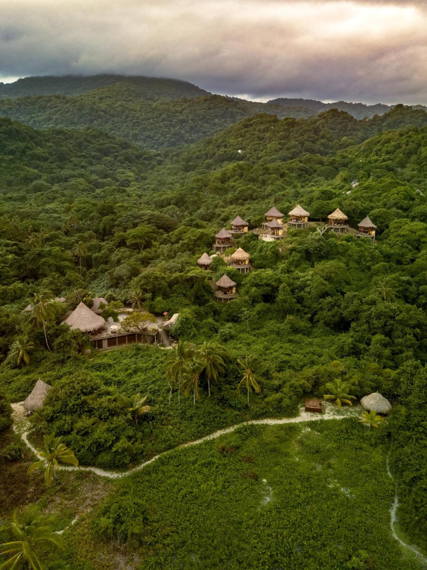 Ecohabs Tequendama Playa Canaveral Parque Tayrona Эль-Саино Экстерьер фото